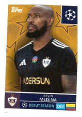 2025-26 Topps Champions League  Qarabağ FK 545 Kevin Medina