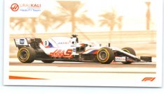 samolepka 2021 Topps Formule 1 Widescreen 197 Nikita Mazepin Haas RC