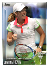 2019 Topps Tennis Hall of Fame 49 Justine Henin