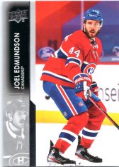 hokejová karta 2021-22 UD Series One 96 Joel Edmundson - Montreal Canadiens