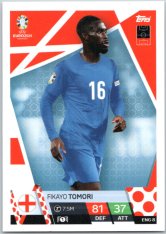 fotbalová karta Topps Match Attax EURO 2024 ENG8 Fikayo Tomori (England)