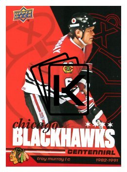 2025-26 Upper Deck Centennial Chicago Blackhawks 69 Troy Murray