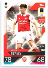 Fotbalová kartička 2022-23 Topps Match Attax UCL 87 Kieran Tierney - Arsenal