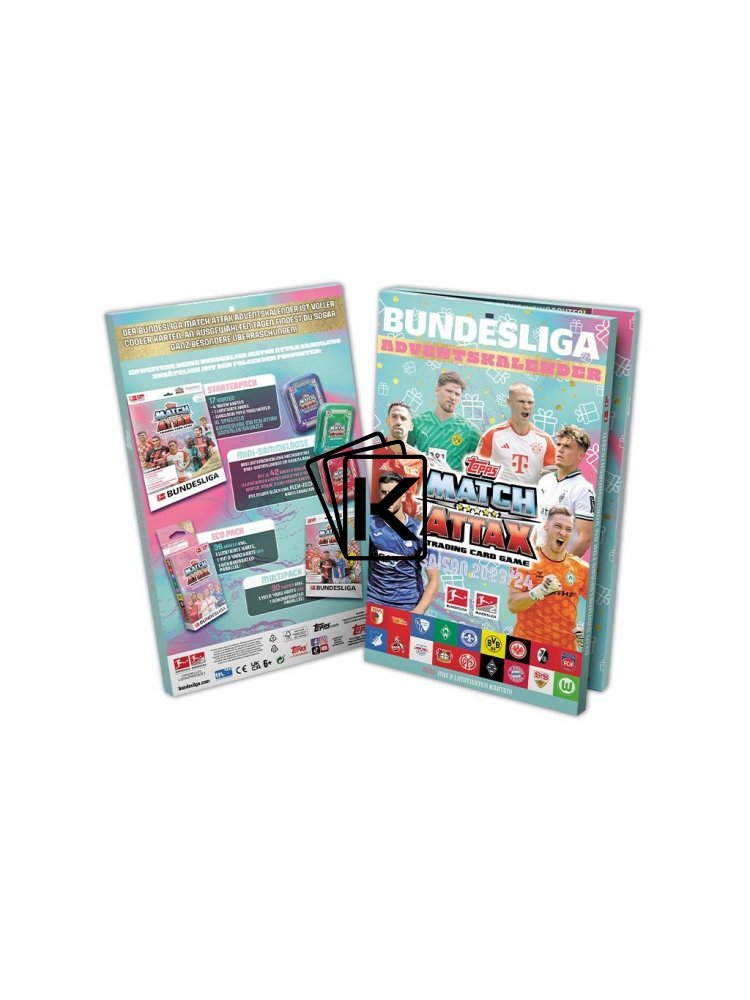 202324 Topps Match Attax Bundesliga Adventní kalendář Kartičkárna