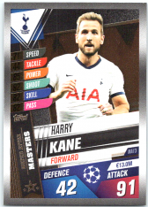 Fotbalová kartička 2019-2020 Topps Match Attax Champions League 101 Masters MA13 Harry Kane Tottenham