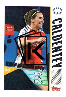 2025-26 Topps Champions League 2024/25 UEFA Women's Champions League Team of the Season 22 Mariona Caldentey (Arsenal)