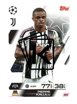 fotbalová kartička 2025-26 Topps Match Attax UCC 264 Pierre Kalulu (Juventus)