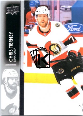 hokejová karta 2021-22 UD Series One 131 Chris Tierney - Ottawa Senators