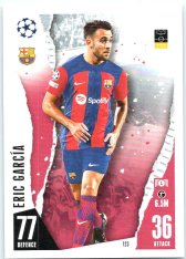 Fotbalová kartička 2023-24 Topps Match Attax UEFA Club Competitions 123 Eric Garcia FC Barcelona