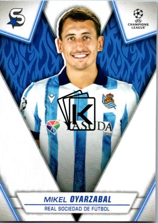 Fotbalová kartička 2023-24 Topps Superstars UEFA Club Competitions 165 Mikel Oyarzabal (Real Sociedad de Fútbol)